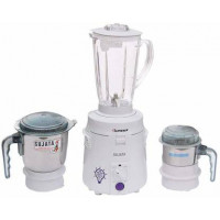 Sujata SUPERMIX 900 W Mixer Grinder  (White, 3 Jars)