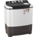 LG 8 kg 5 Star Rating Semi Automatic Top Load Grey, White  (P8035SGMZ)