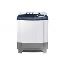 Samsung 8.0 Kg Semi-Automatic 5 Star Top Loading Washing Machine (WT80R4200LG/TL, Light Grey, Royal Blue Lid (Transparent)